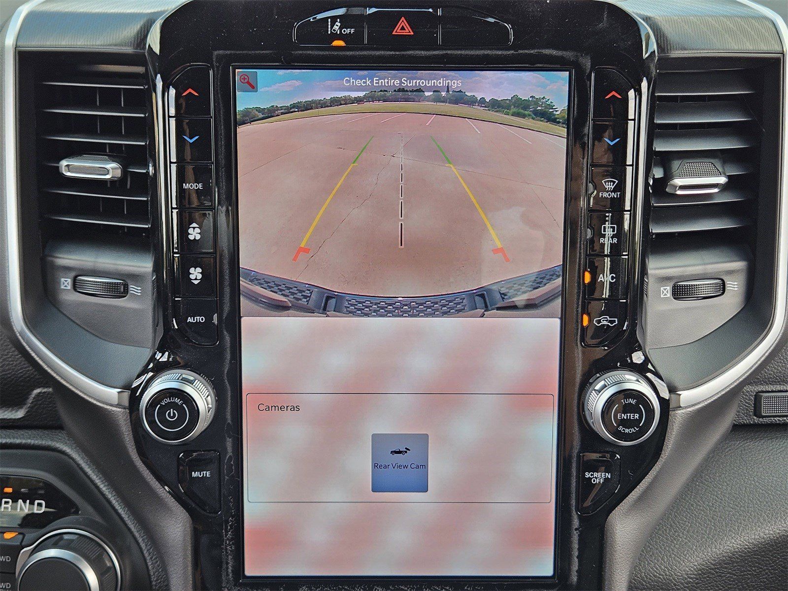 New 2026 Diamond Black Crystal Pearlcoat Ram LONE STAR CREW CAB 4X4 5