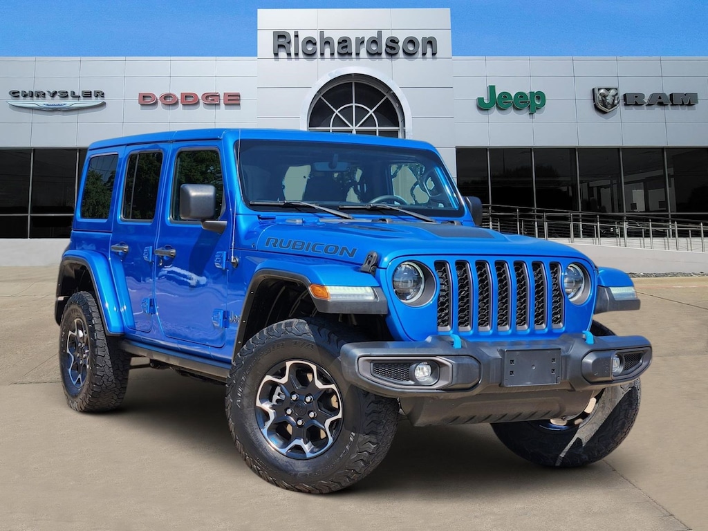 Used 2023 Jeep Wrangler 4xe Rubicon SUV