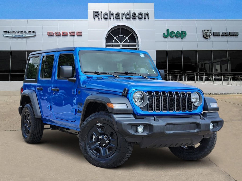 New 2026 Jeep Wrangler 4-DOOR SPORT Sport Utility