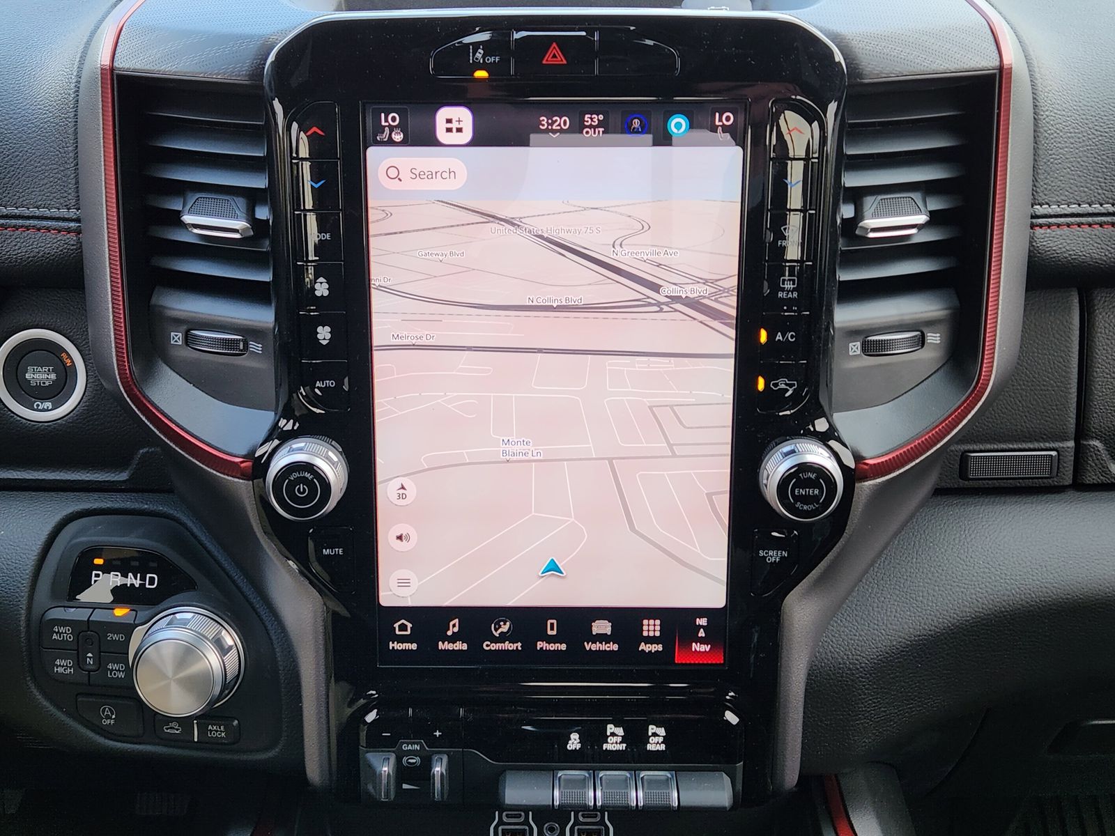 New 2026 Bright White Ram REBEL CREW CAB 4X4 5