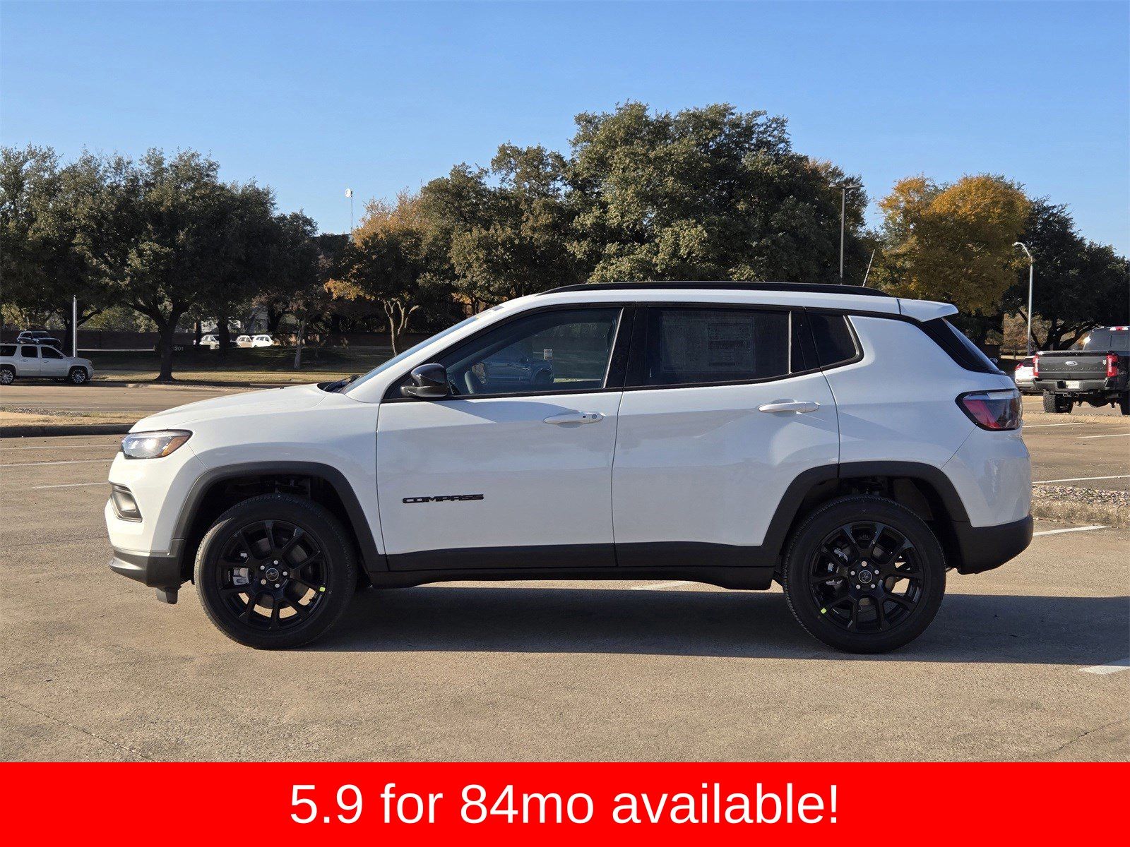 New 2026 Bright White Jeep LATITUDE ALTITUDE 4X4 image 3