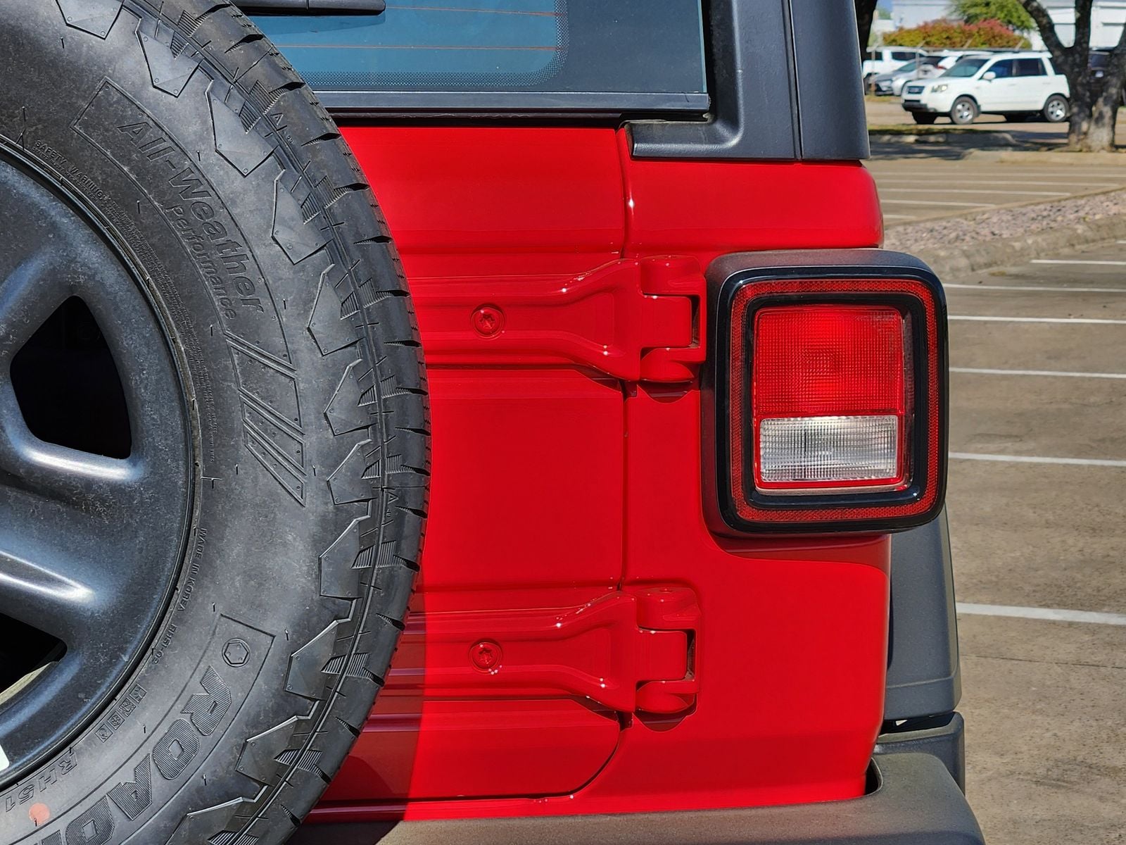 New 2026 Firecracker Red Jeep 4-DOOR SPORT image 16