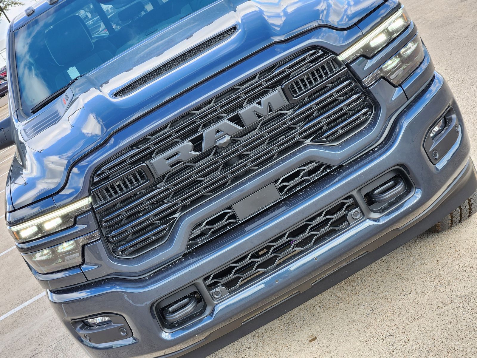 New 2026 Forged Blue Ram LARAMIE CREW CAB 4X4 6