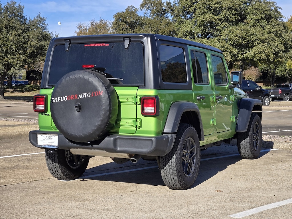 New 2025 Jeep Wrangler 4-DOOR SPORT S Sport Utility