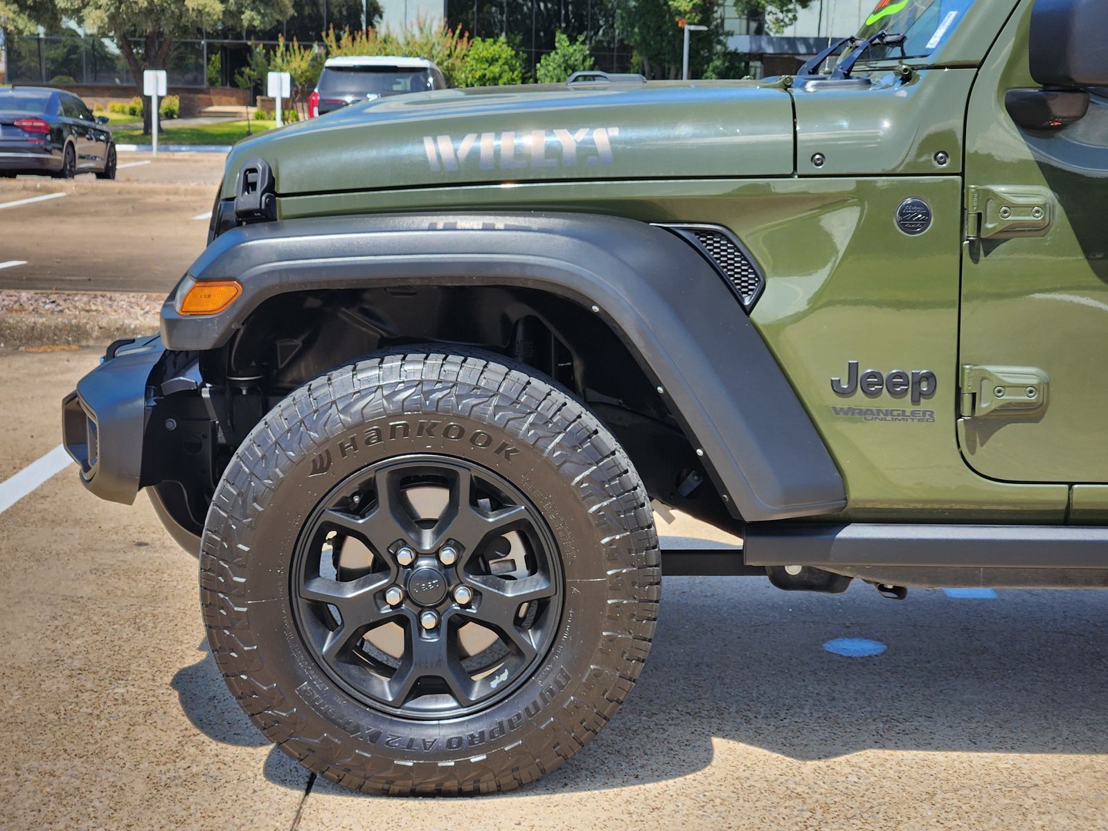 Used 2022 Sarge Green Jeep Unlimited Sport image 15