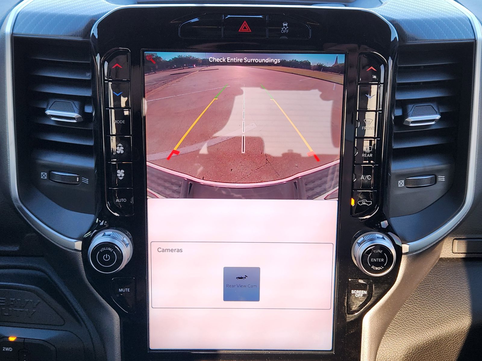 New 2025 Bright White Ram BIG HORN CREW CAB 4X4 6