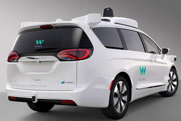 FCA & Waymo's self-driving Chrysler Pacifica Hybrid