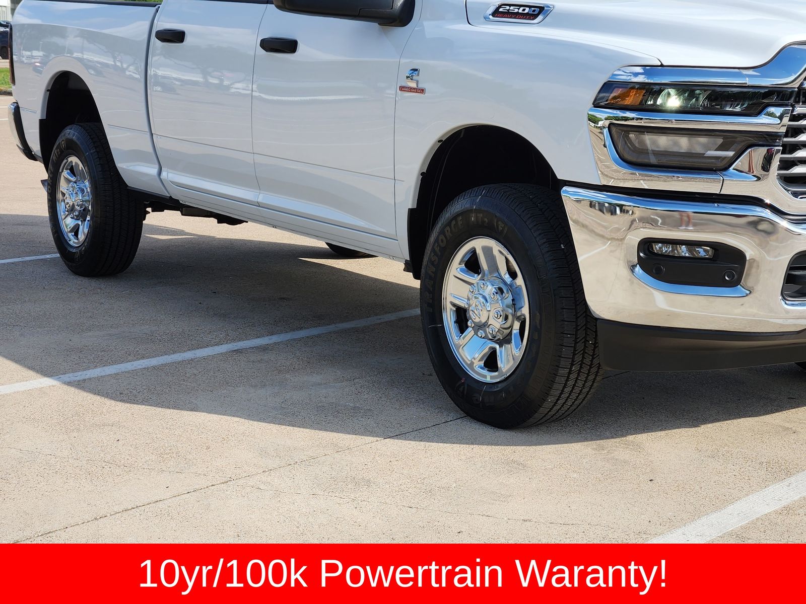 New 2026 Bright White Ram TRADESMAN CREW CAB 4X4 6