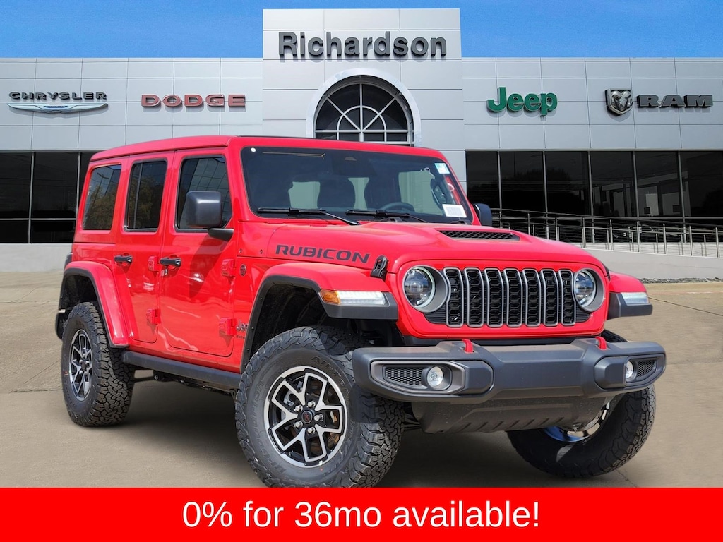 New 2026 Jeep Wrangler 4-DOOR RUBICON Sport Utility