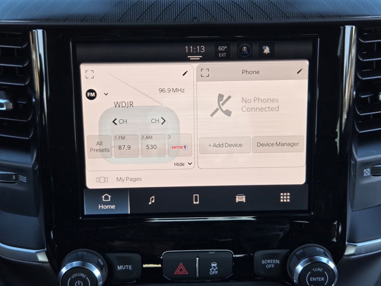 New 2025 Diamond Black Crystal Pearlcoat Ram BIG HORN CREW CAB 4X2 6