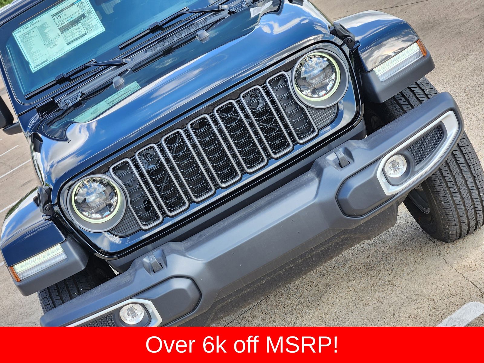 New 2026 Black Jeep SAHARA 4X4 image 14