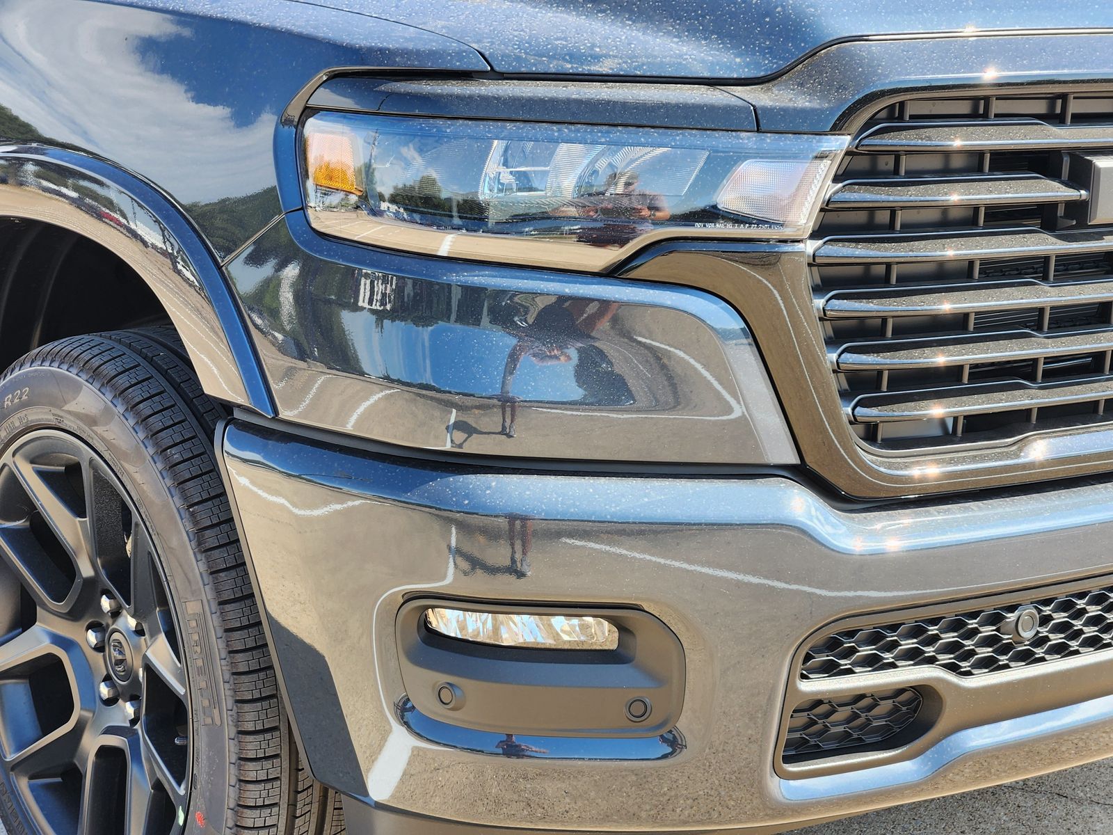 New 2026 Forged Blue Ram LARAMIE CREW CAB 4X4 5