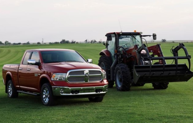 Ram Harvest Edition Case IH Red