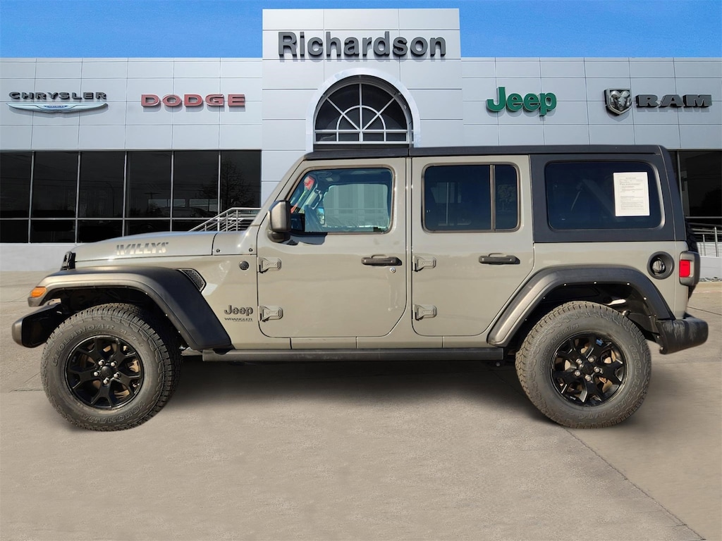 Certified 2021 Jeep Wrangler Unlimited Sport SUV