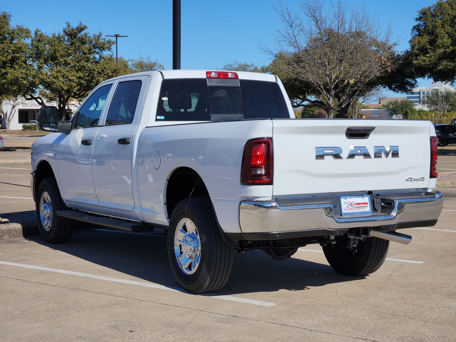 New 2026 Bright White Ram TRADESMAN CREW CAB 4X4 6