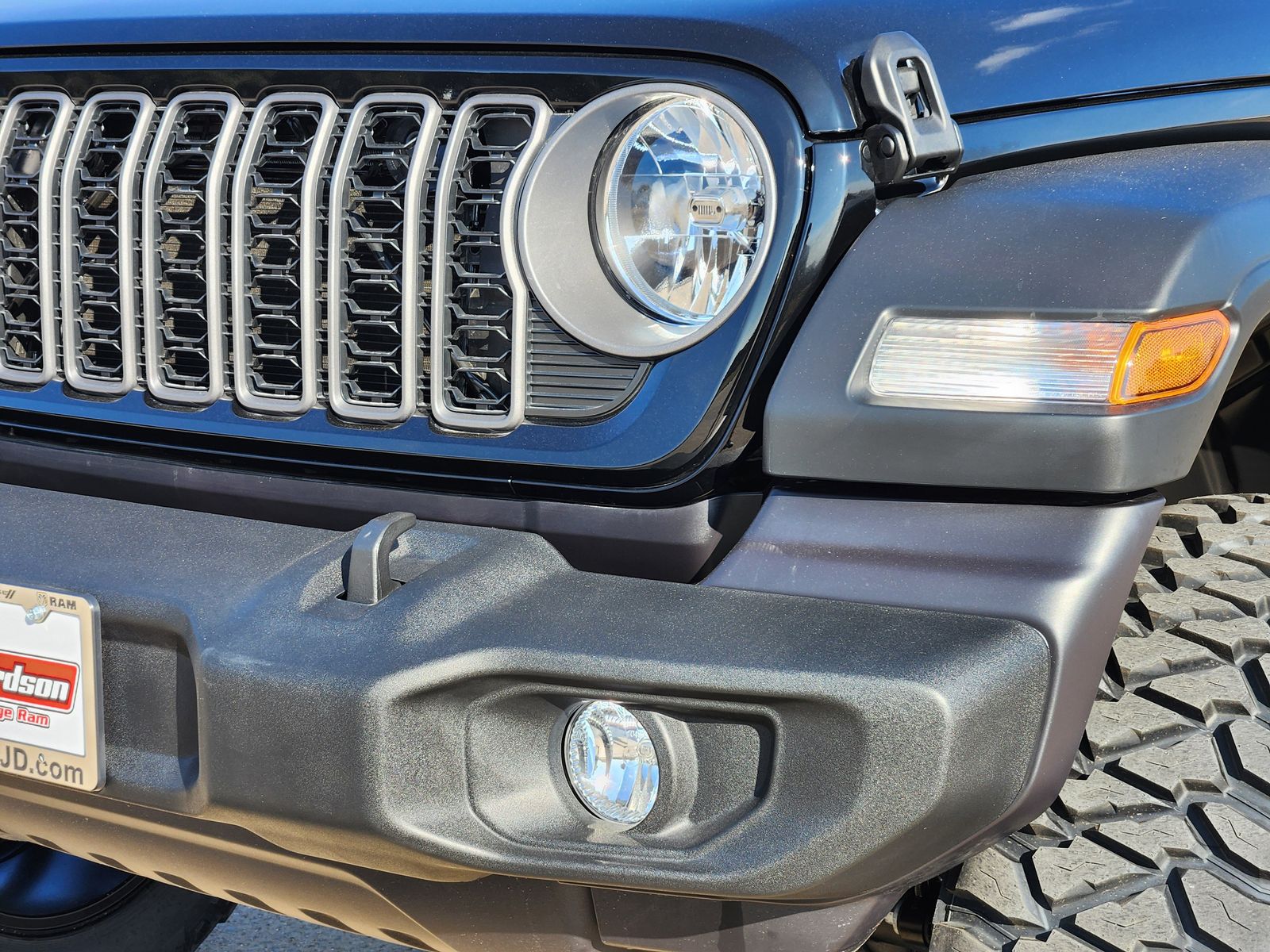 New 2026 Black Jeep 4-DOOR SPORT S image 8