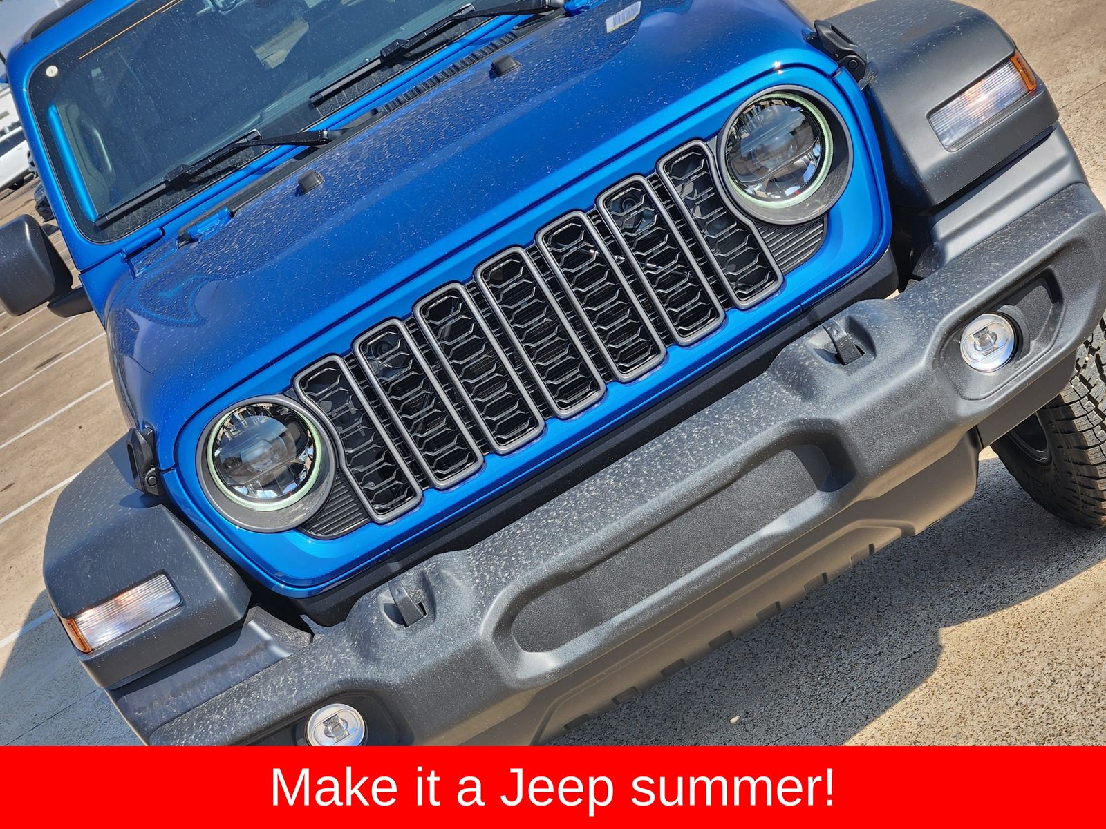 New 2026 Hydro Blue Pearlcoat Jeep 4-DOOR SPORT S image 14