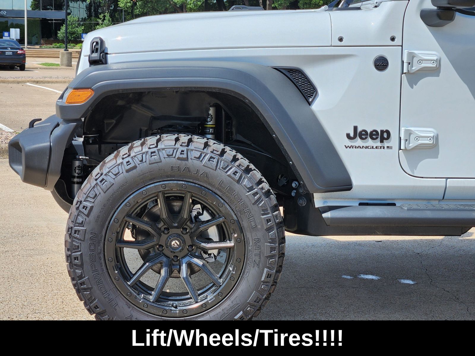 New 2026 Bright White Jeep 4-DOOR SPORT S image 8