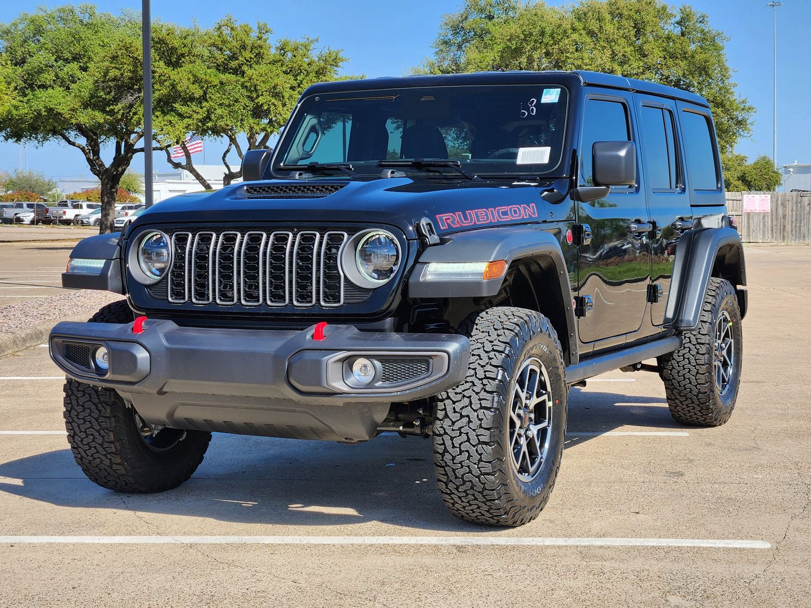New 2026 Black Jeep 4-DOOR RUBICON image 2