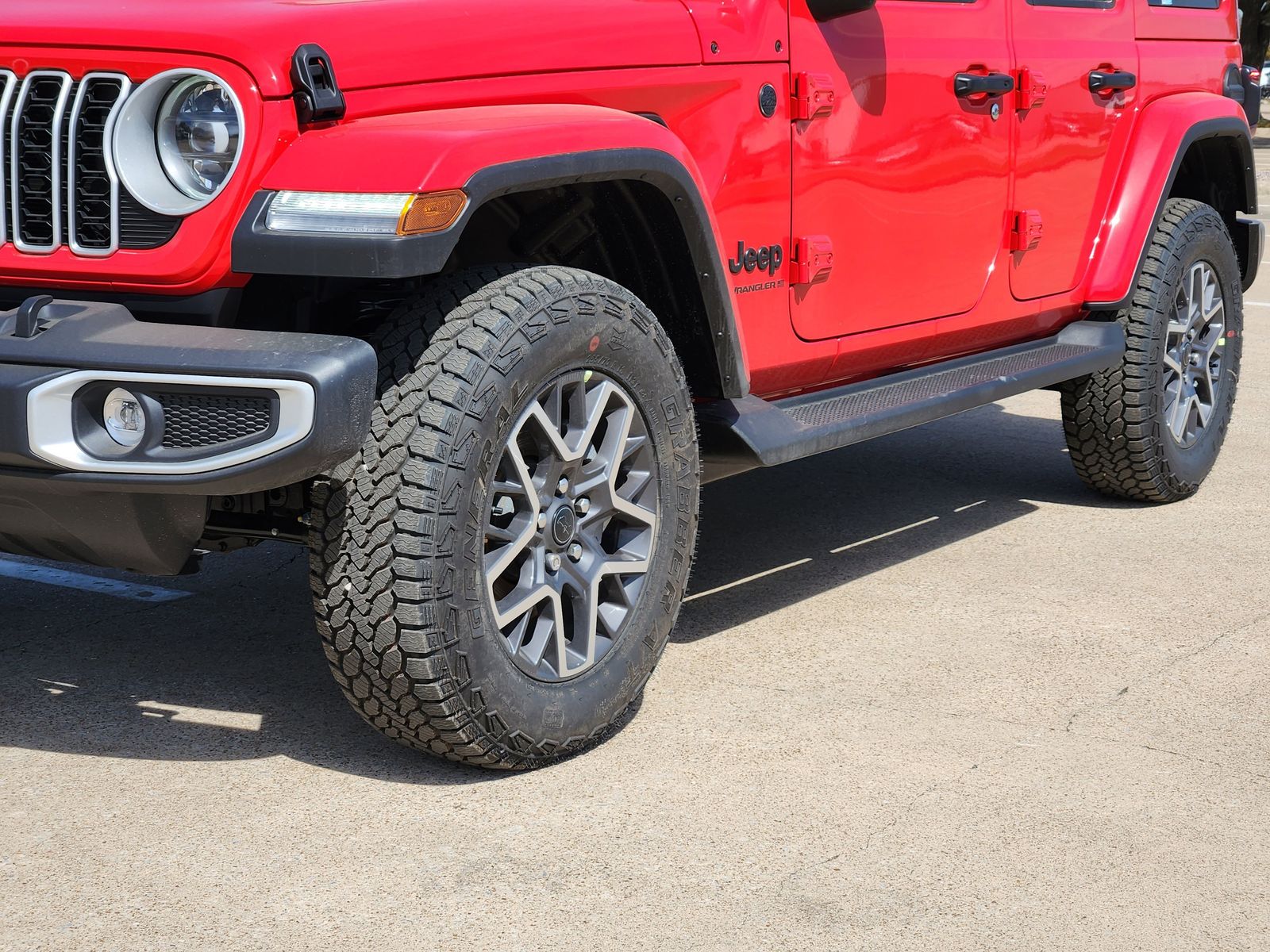 New 2026 Firecracker Red Jeep 4-DOOR SAHARA image 12