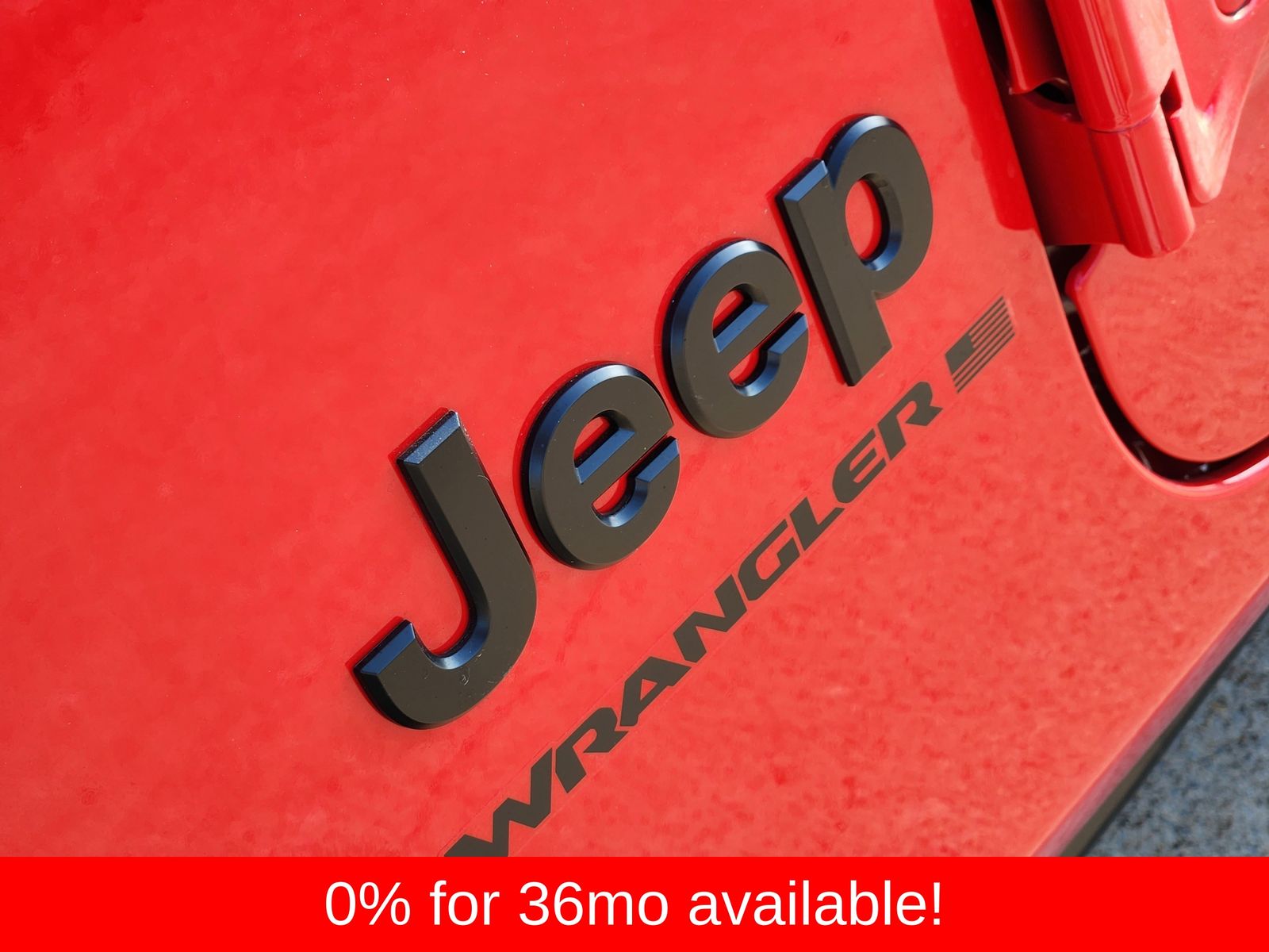 New 2026 Firecracker Red Jeep 4-DOOR SPORT S image 18