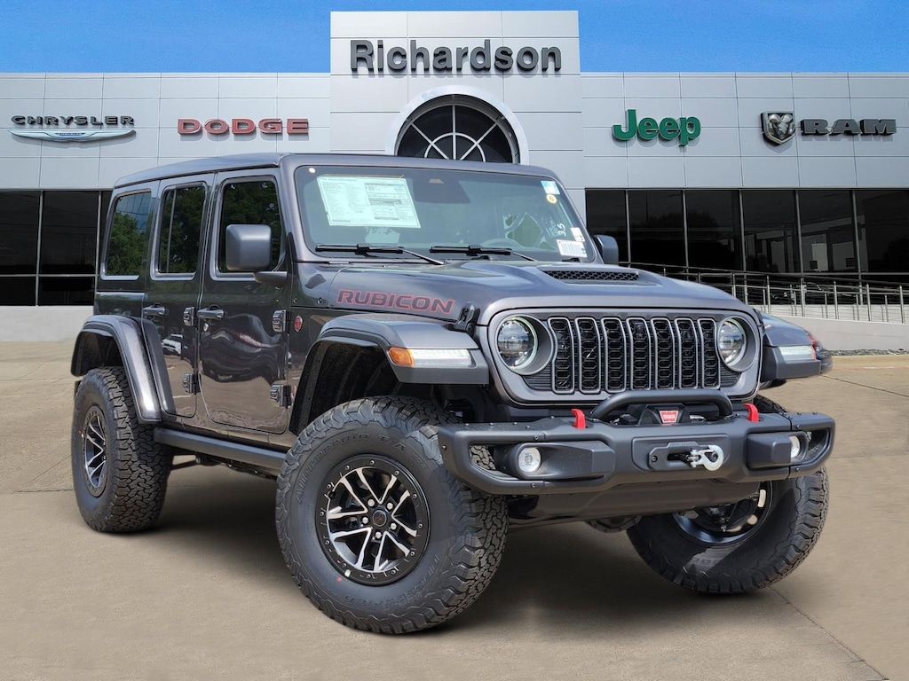 New 2026 Jeep Wrangler 4-DOOR RUBICON X Sport Utility