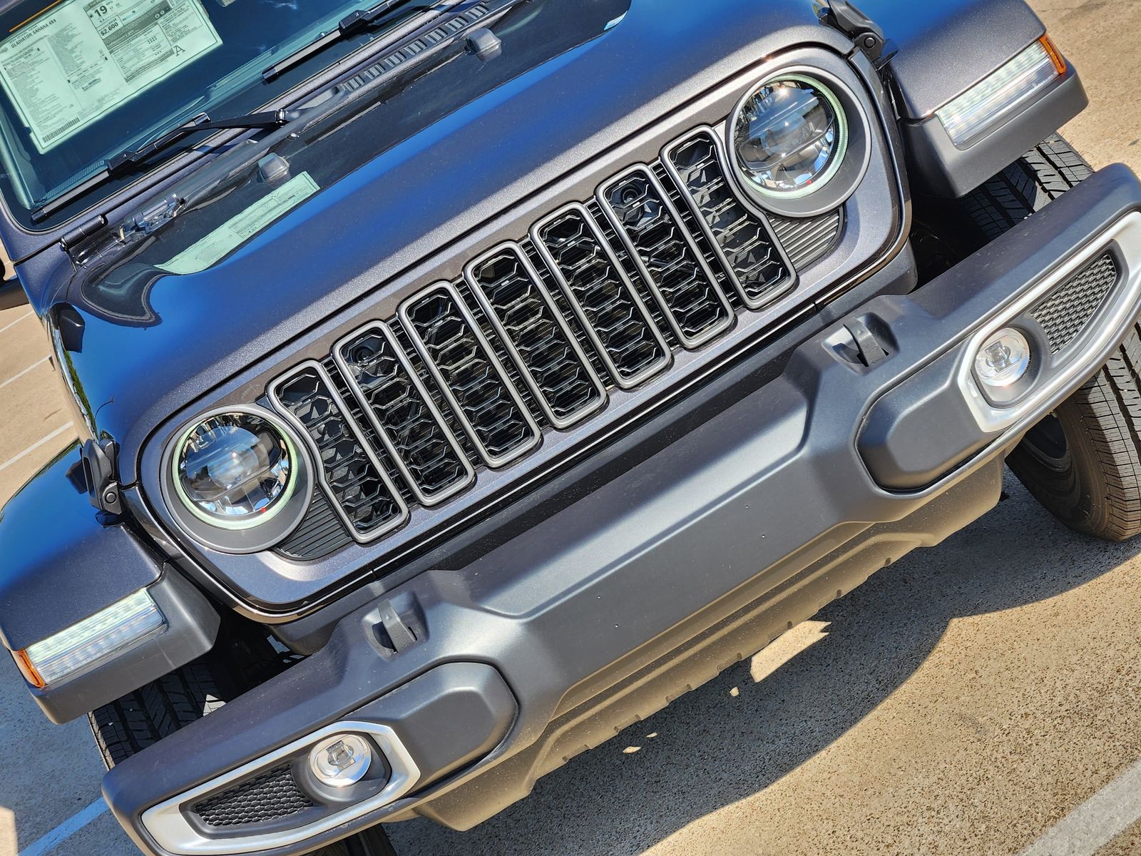 New 2026 Granite Crystal Jeep SAHARA 4X4 image 14