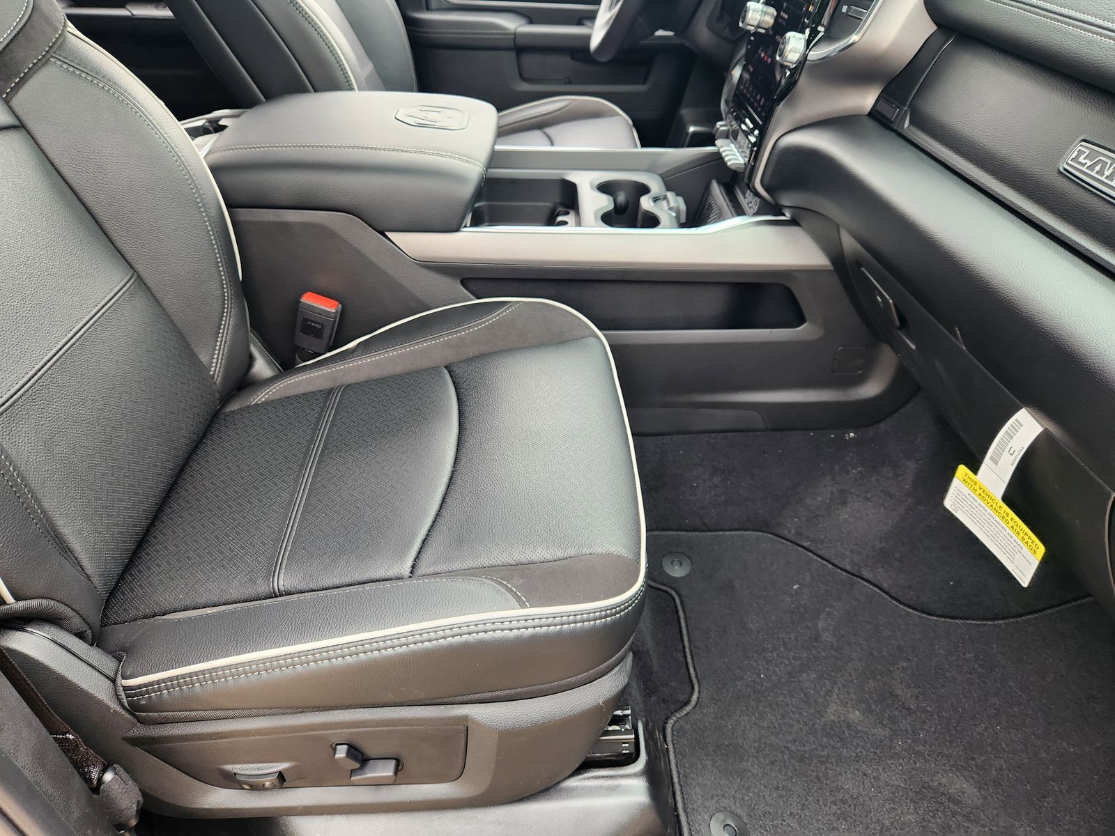 New 2026 Diamond Black Crystal Pearlcoat Ram LARAMIE CREW CAB 4X4 6