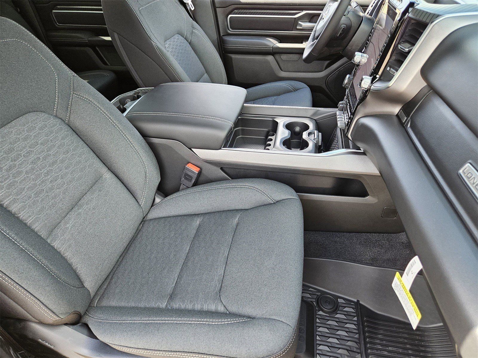 New 2026 Diamond Black Crystal Pearlcoat Ram LONE STAR CREW CAB 4X4 5