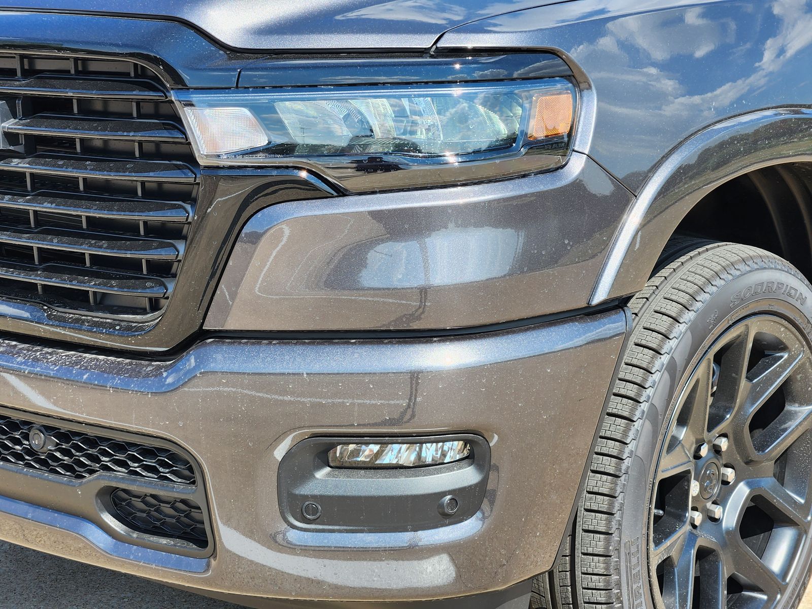 New 2026 Granite Crystal Ram LARAMIE CREW CAB 4X4 5