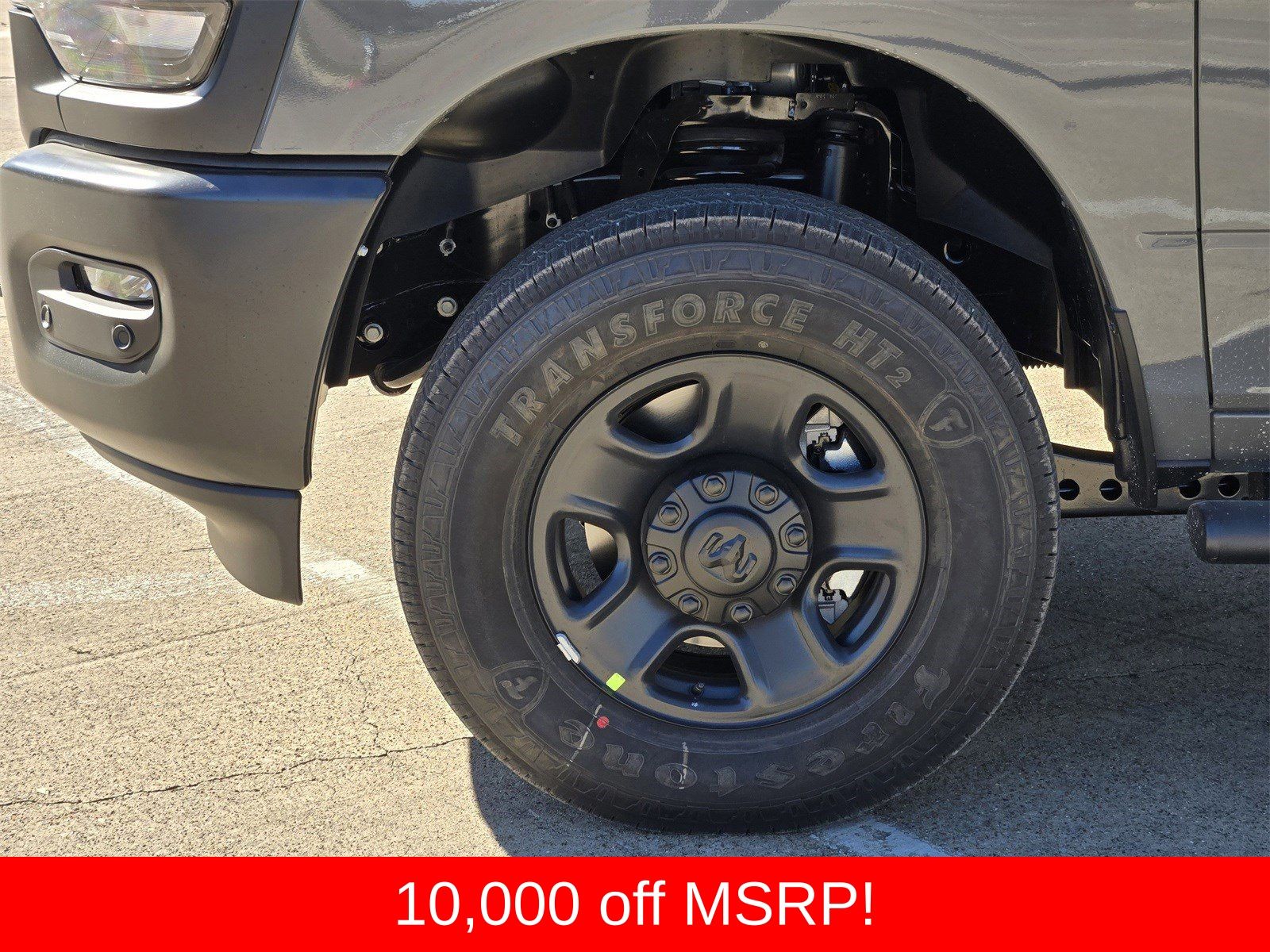 New 2026 Ceramic Gray Ram TRADESMAN CREW CAB 4X4 6