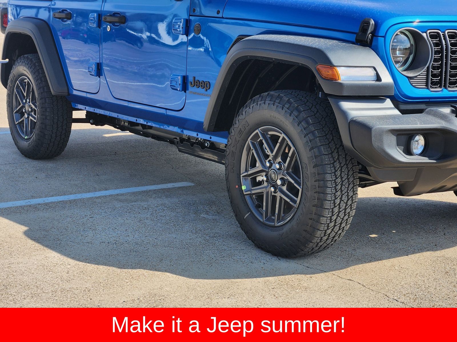 New 2026 Hydro Blue Pearlcoat Jeep 4-DOOR SPORT S image 11