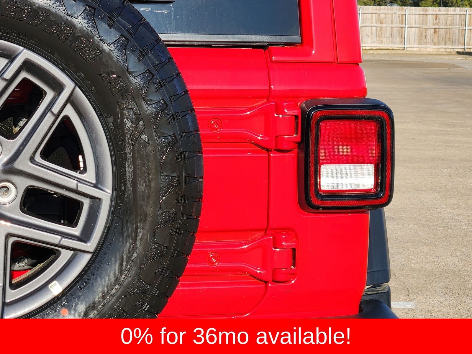 New 2026 Firecracker Red Jeep 4-DOOR SPORT S image 16
