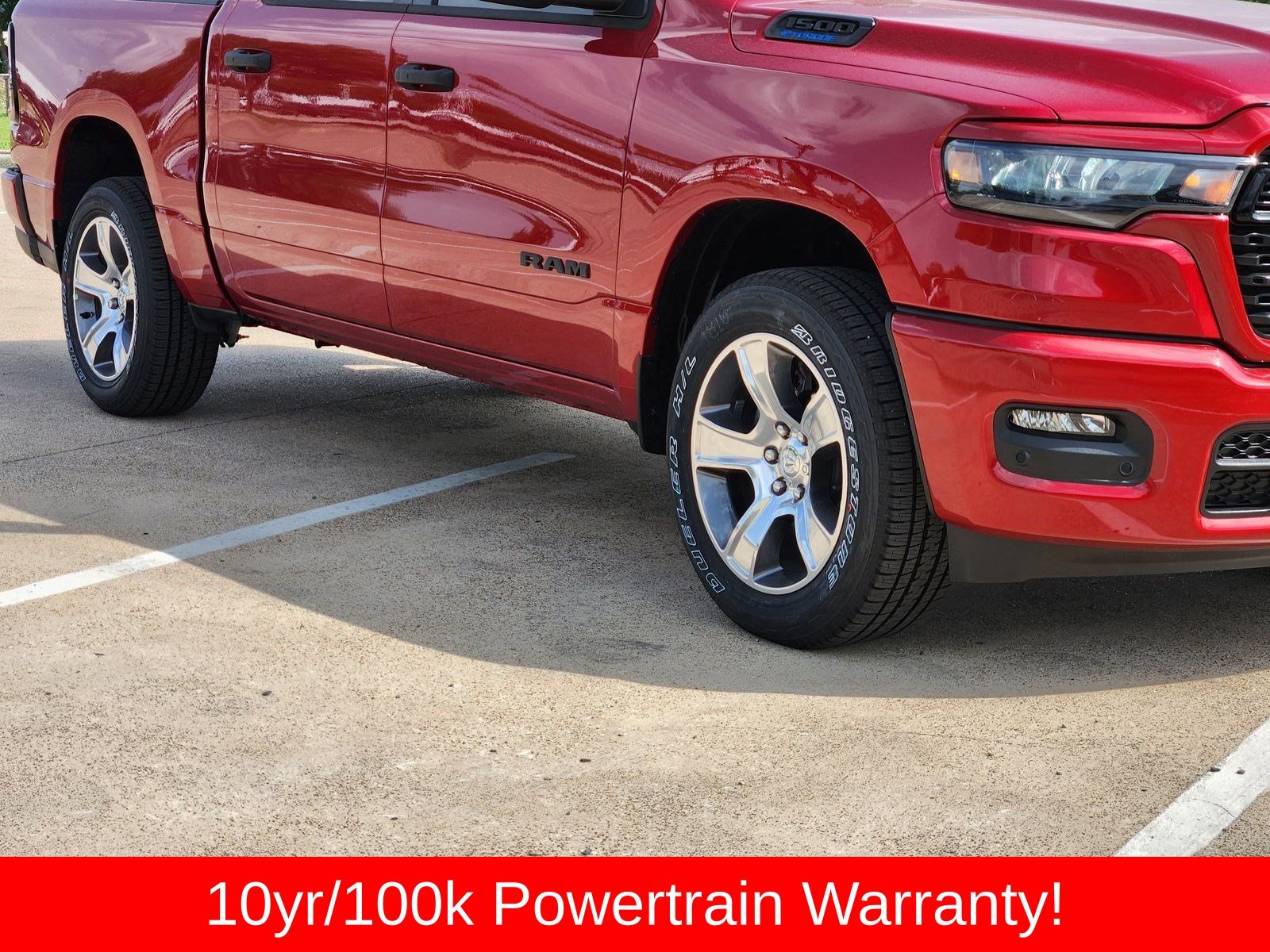 New 2026 Molten Red Pearlcoat Ram EXPRESS CREW CAB 4X2 5