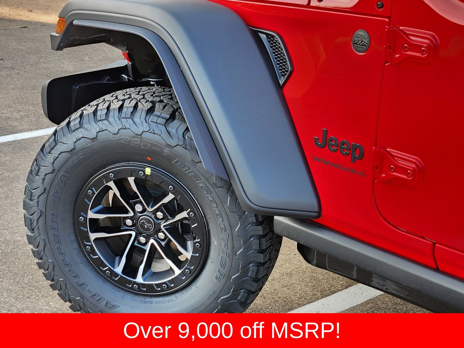 New 2026 Firecracker Red Jeep 4-DOOR WILLYS image 17