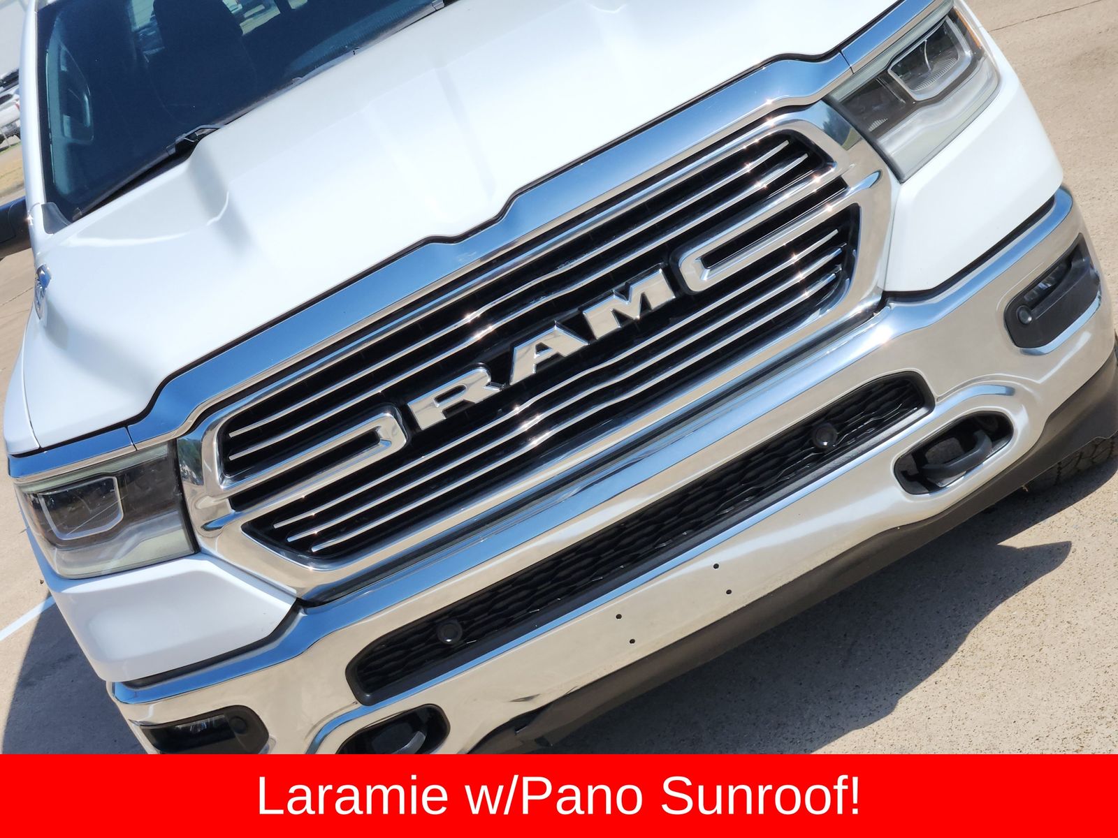 Used 2023 Bright White Ram Laramie image 14