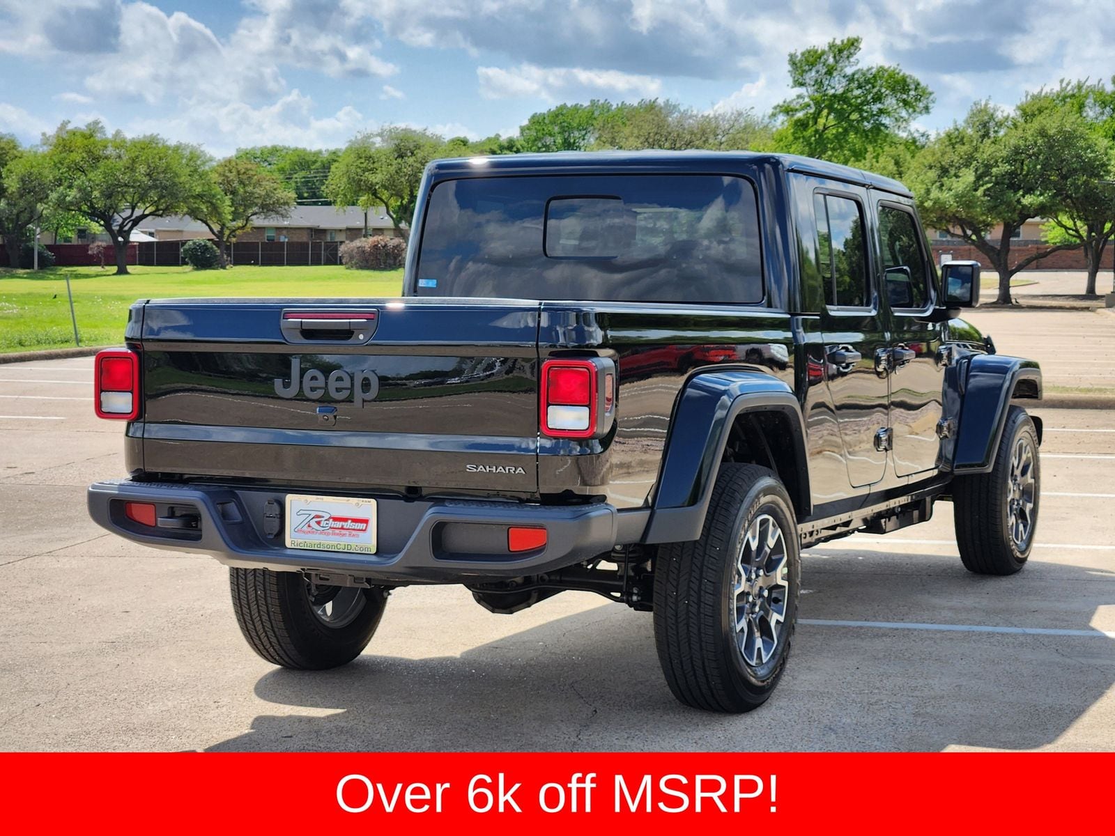 New 2026 Black Jeep SAHARA 4X4 image 6