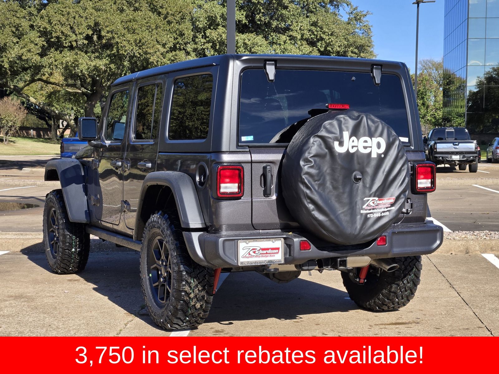 New 2026 Granite Crystal Jeep 4-DOOR WILLYS image 6