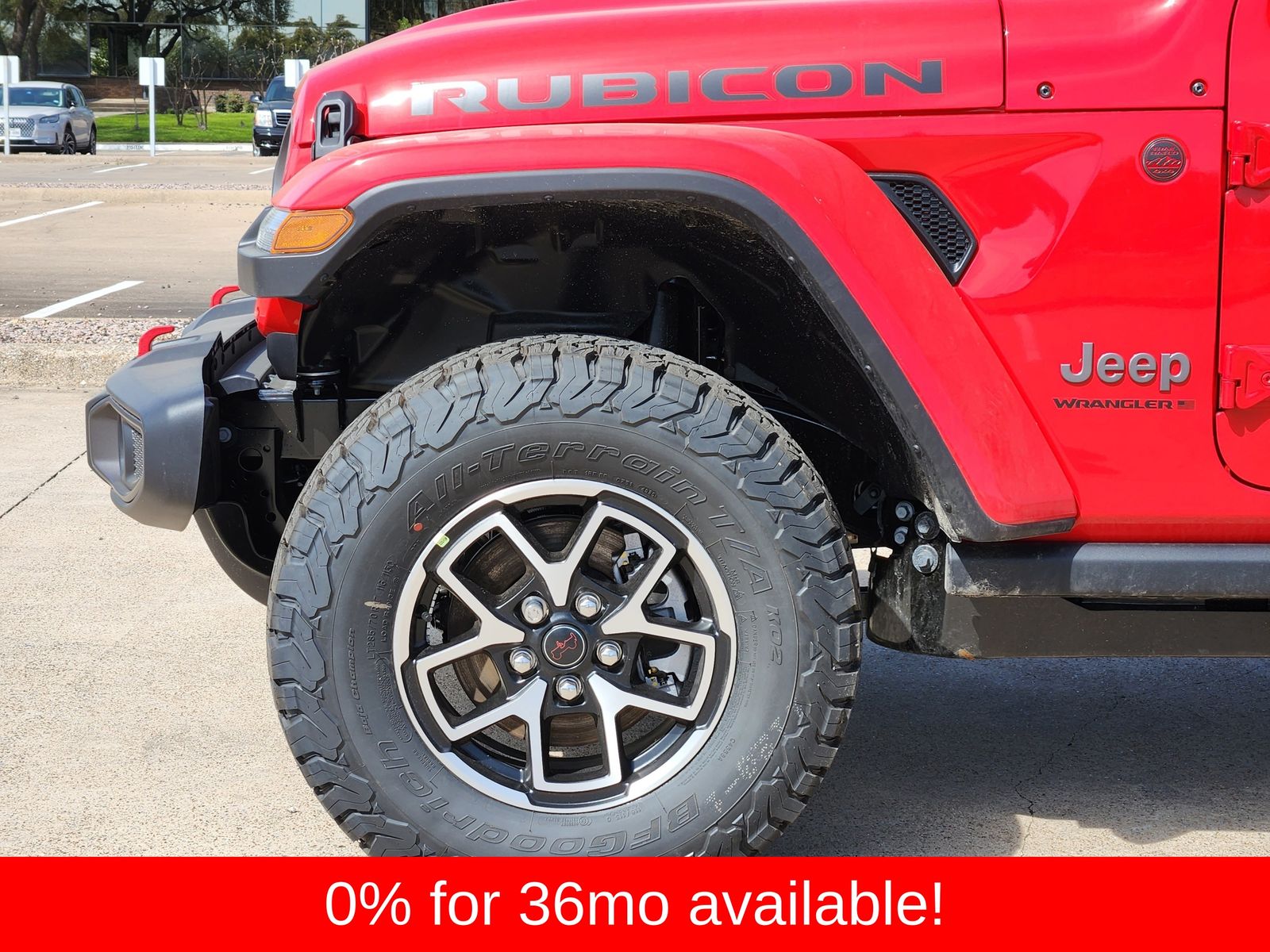 New 2026 Firecracker Red Jeep 4-DOOR RUBICON image 8