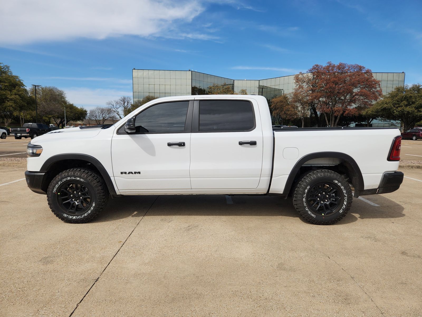 New 2026 Bright White Ram REBEL CREW CAB 4X4 5