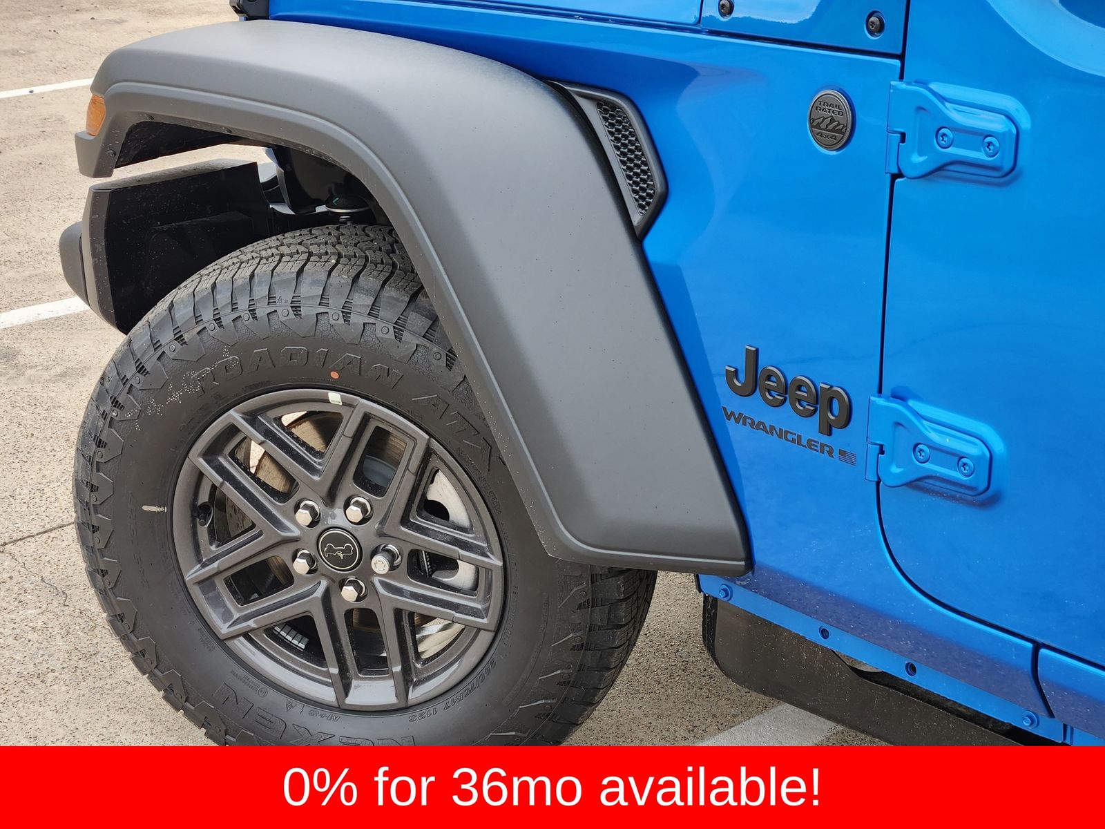 New 2026 Hydro Blue Pearlcoat Jeep 4-DOOR SPORT S image 17
