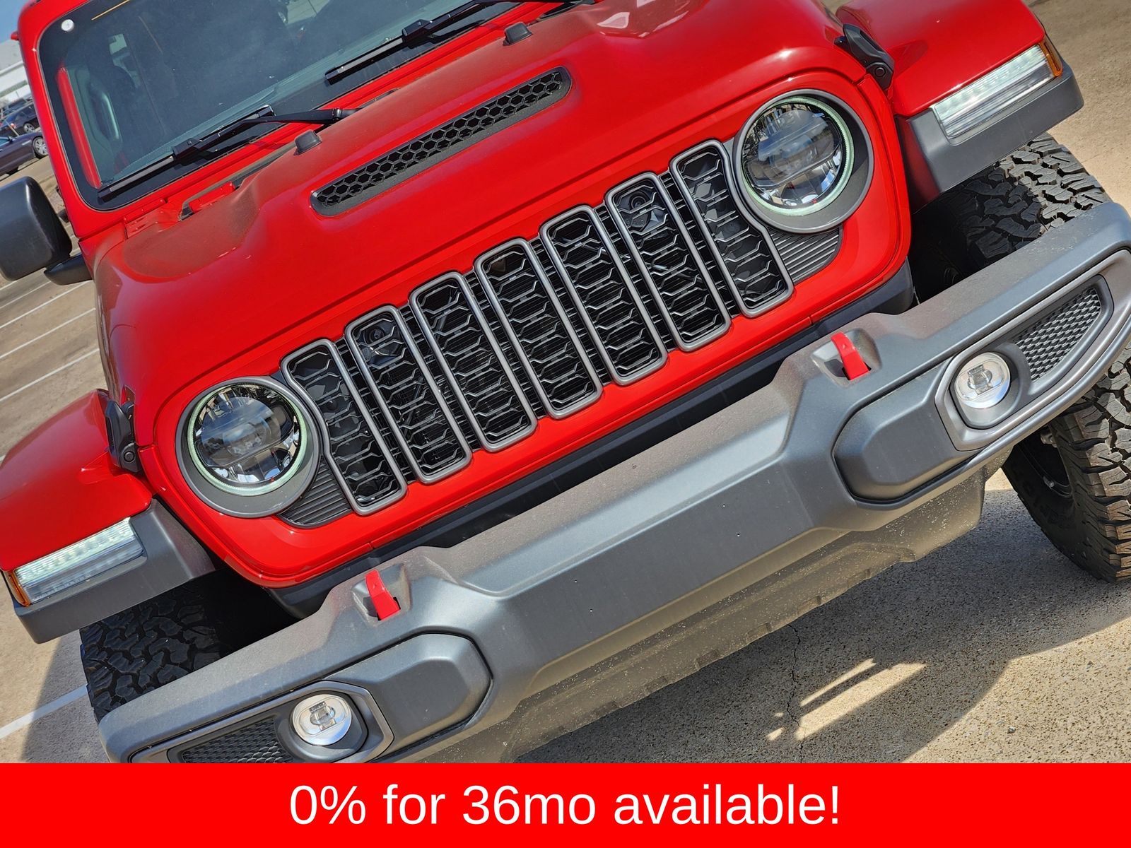 New 2026 Firecracker Red Jeep 4-DOOR RUBICON image 14