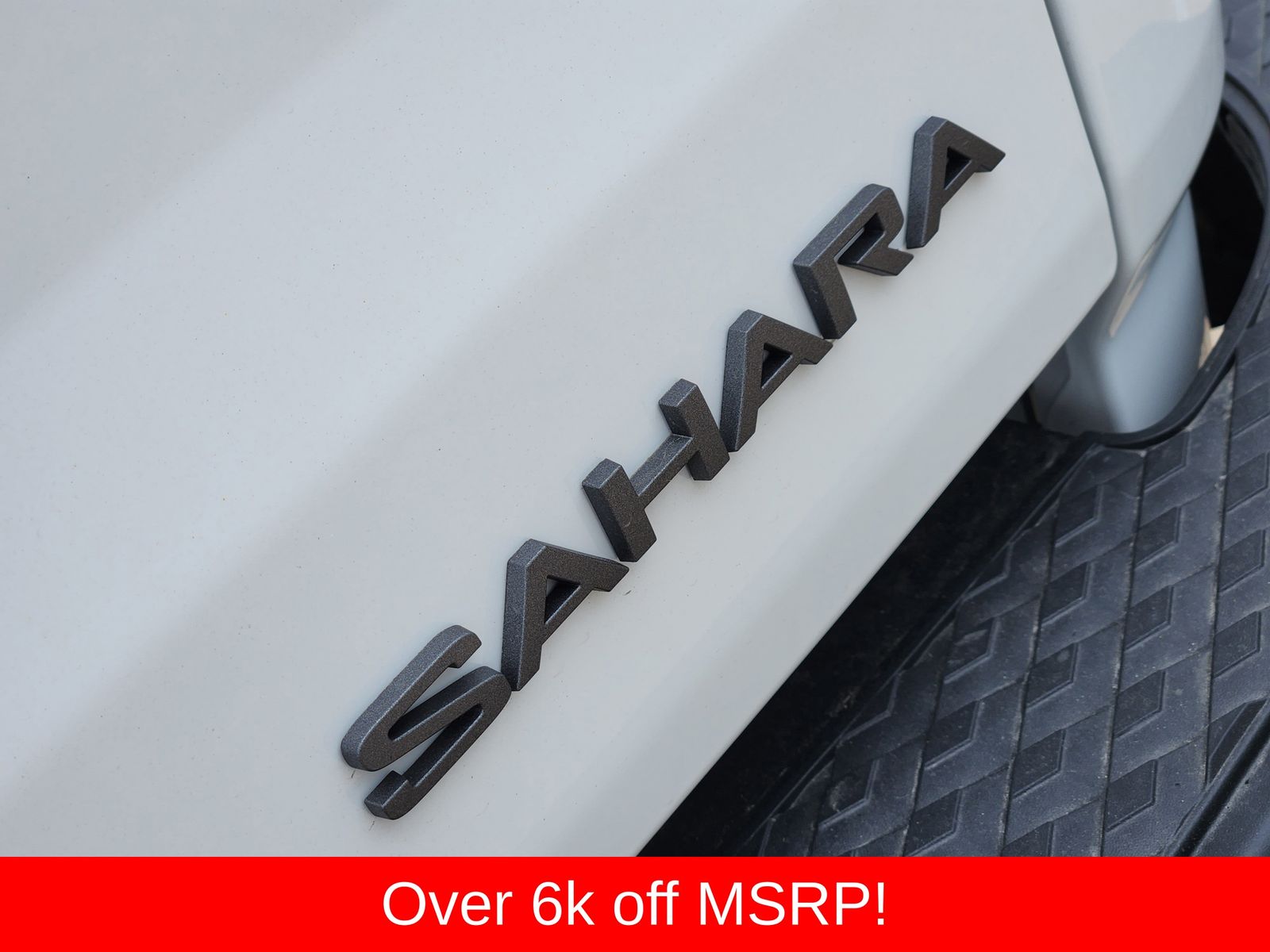New 2026 Bright White Jeep SAHARA 4X4 image 19