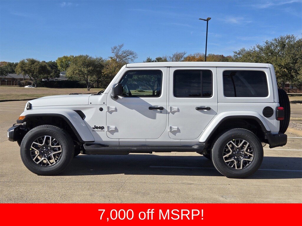 New 2026 Jeep Wrangler 4-DOOR SAHARA Sport Utility