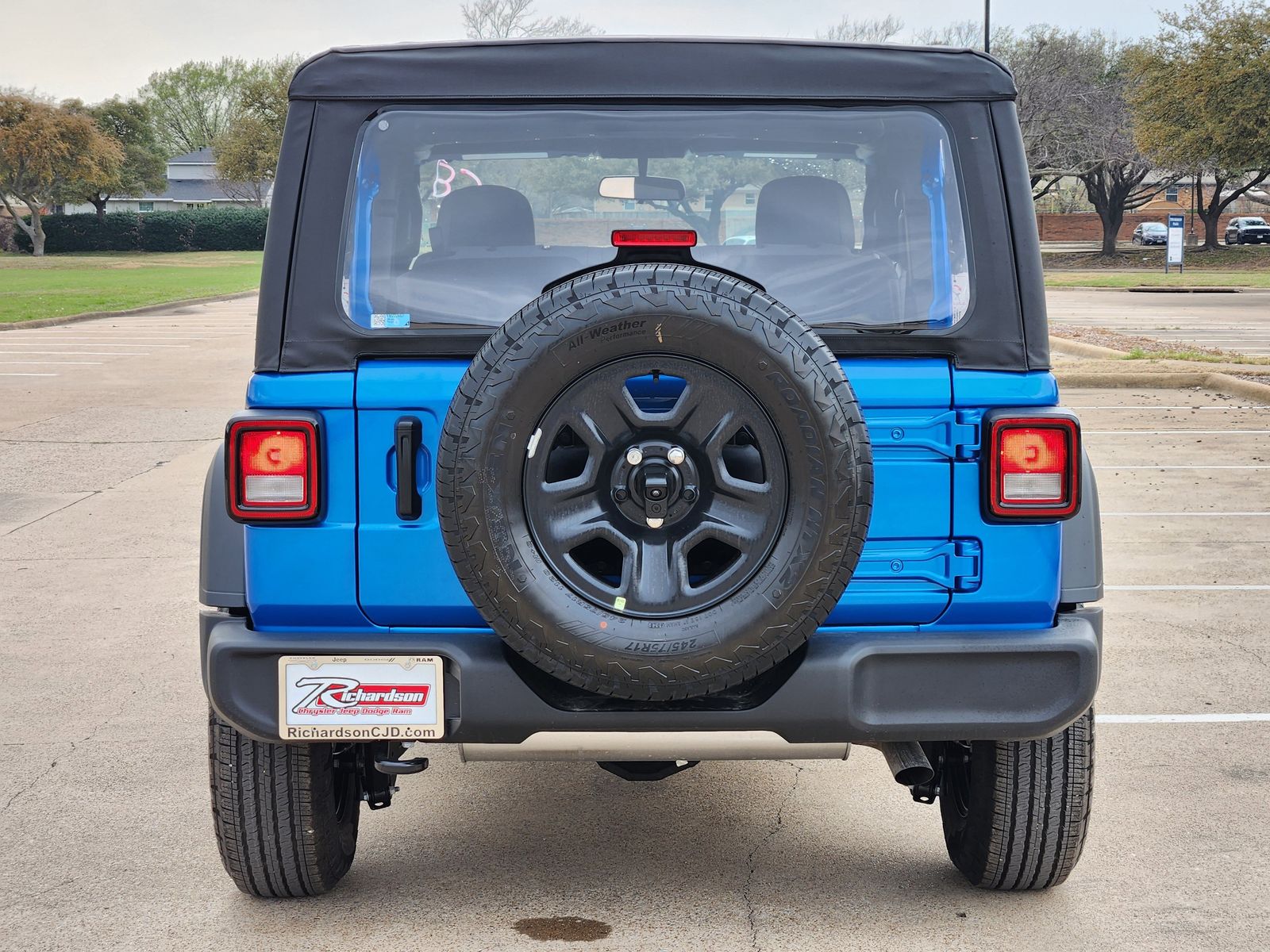 New 2026 Hydro Blue Pearlcoat Jeep 2-DOOR SPORT image 5