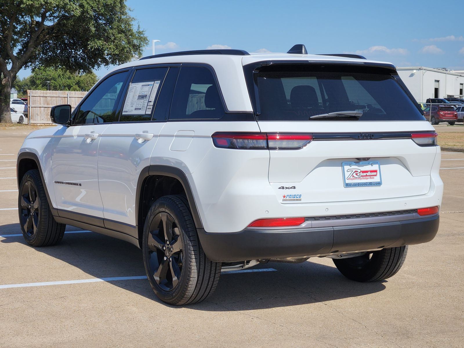 New 2026 Bright White Jeep LIMITED 4X4 image 4