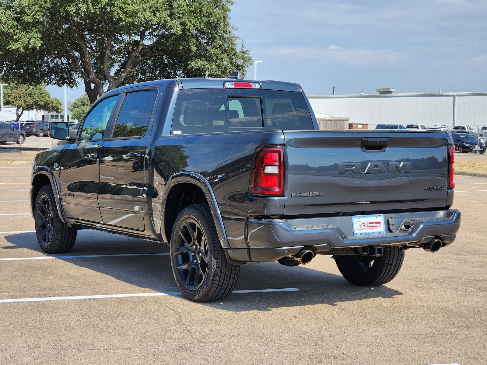 New 2026 Forged Blue Ram LARAMIE CREW CAB 4X4 5