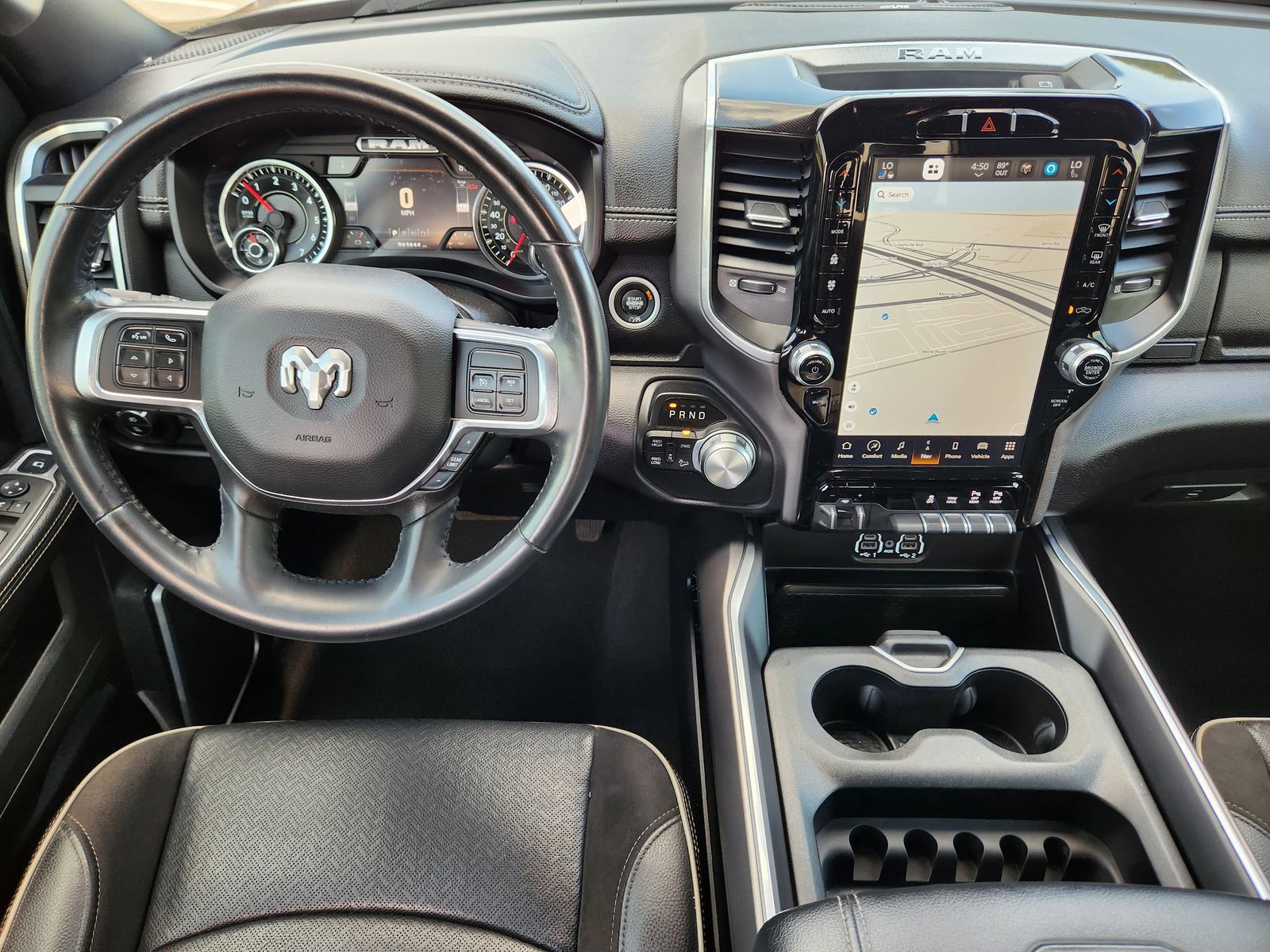 Used 2022 Granite Crystal Ram Laramie image 40