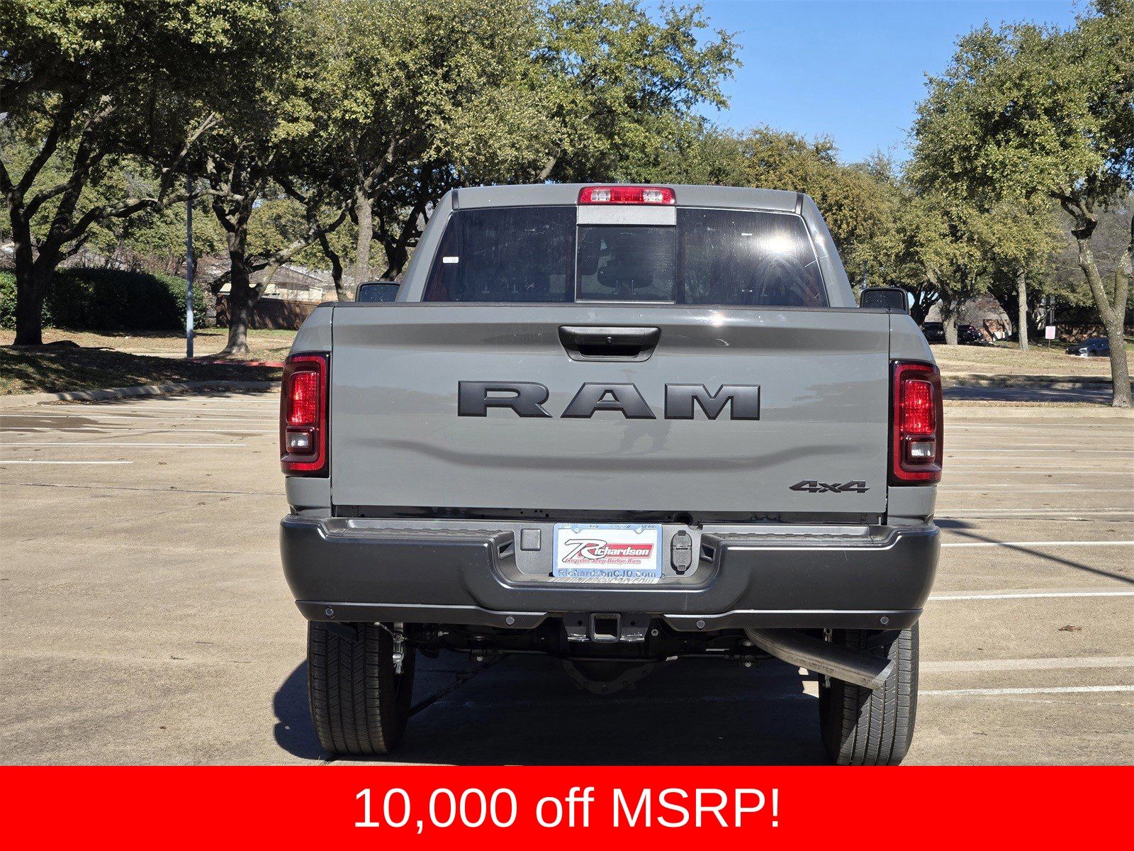 New 2026 Ceramic Gray Ram TRADESMAN CREW CAB 4X4 6