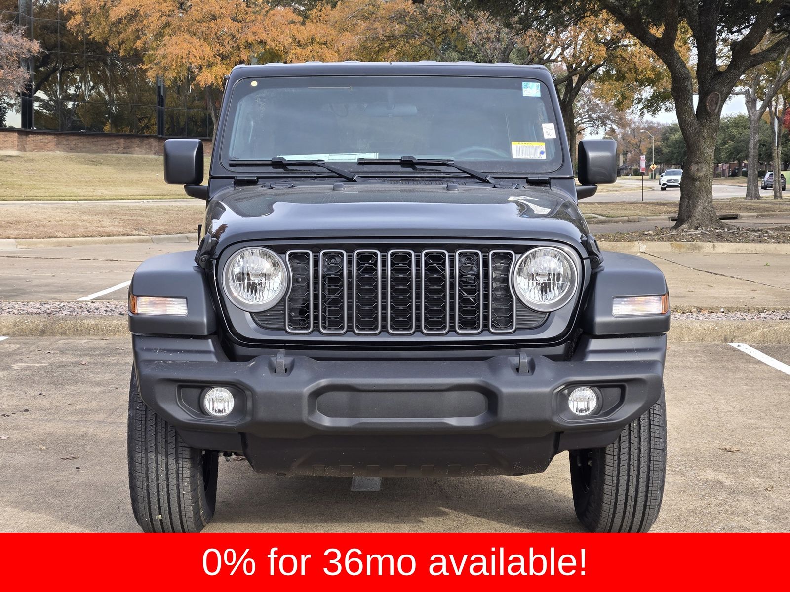 New 2026 Black Jeep 4-DOOR SPORT image 7